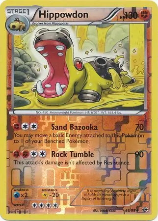 Next Destinies Hippowdon #66/99 reverse holo